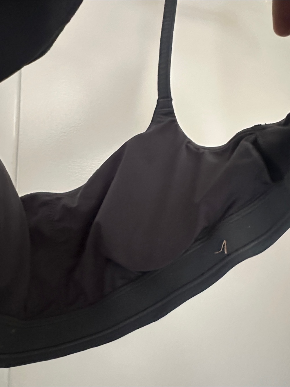 Lululemon blueish gray Women's padded sports bra - Minimal Racerback Comfort - Picture 4 of 5